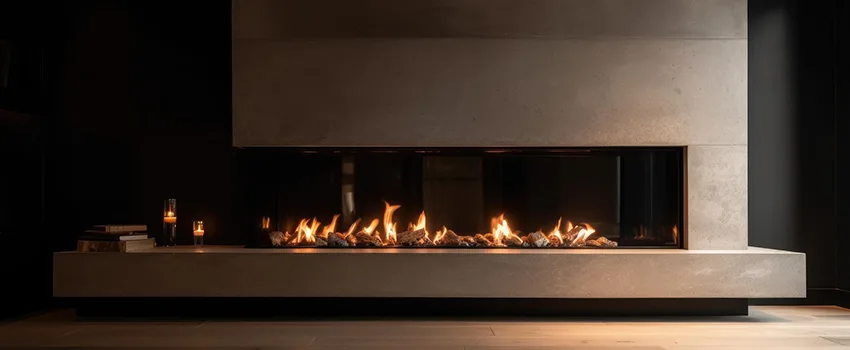 Gas Fireplace Ember Bed Design Services in Callaway, Florida
